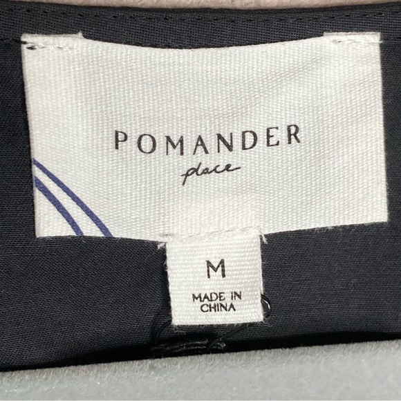 Pomander Place 100% Cotton Tank Mini Dress-Women’s M-Black-NEW-Summer-Casual-NWT - Picture 7 of 12